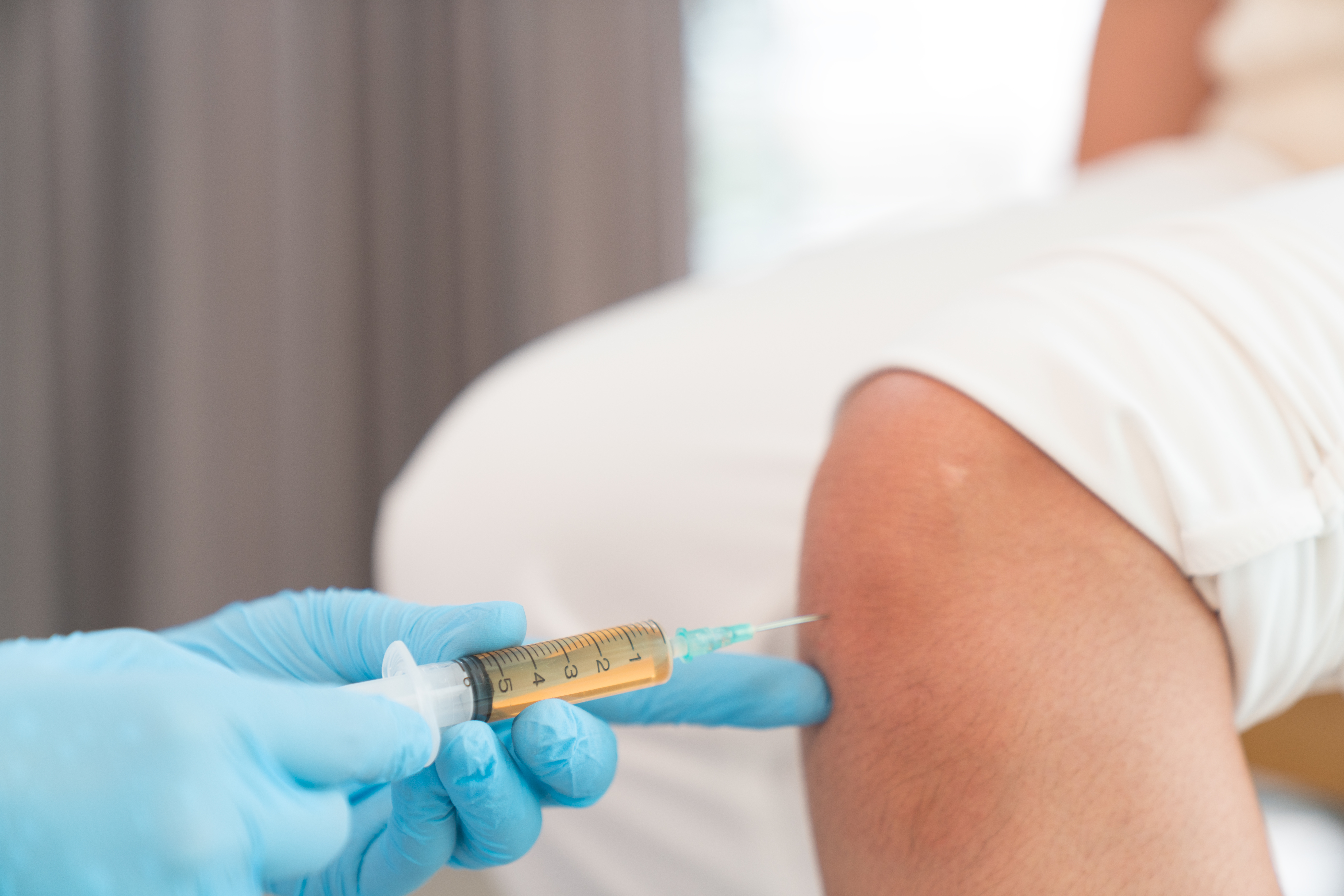 tem cell treatment. Local injection of the cell product.