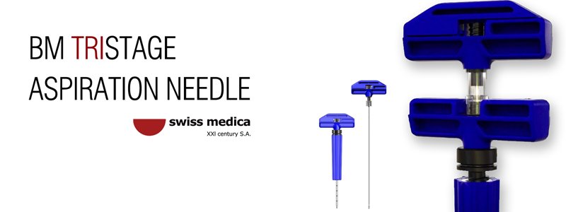New bone marrow stem cells aspiration technology BM Tristage Aspiration Needle