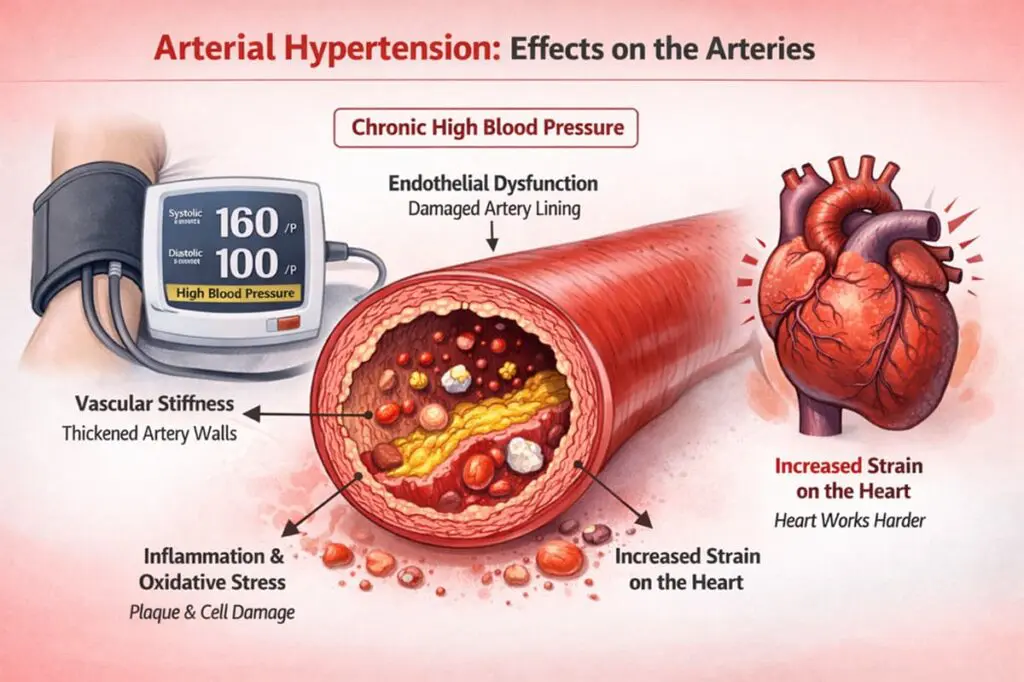 arterial hypertension mechanism