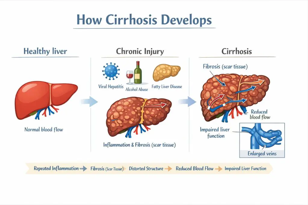 Cirrhosis progression