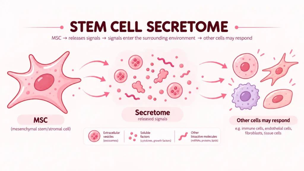 secretome from stem cells