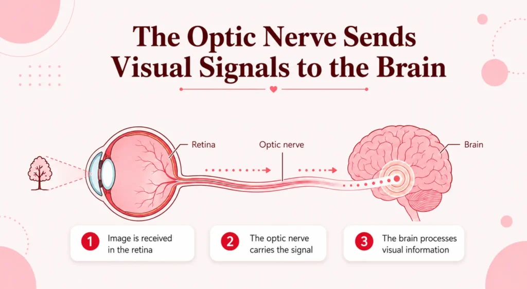 optic nerve function